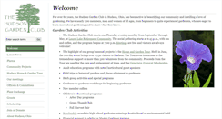 Desktop Screenshot of hudsongardenclub.org